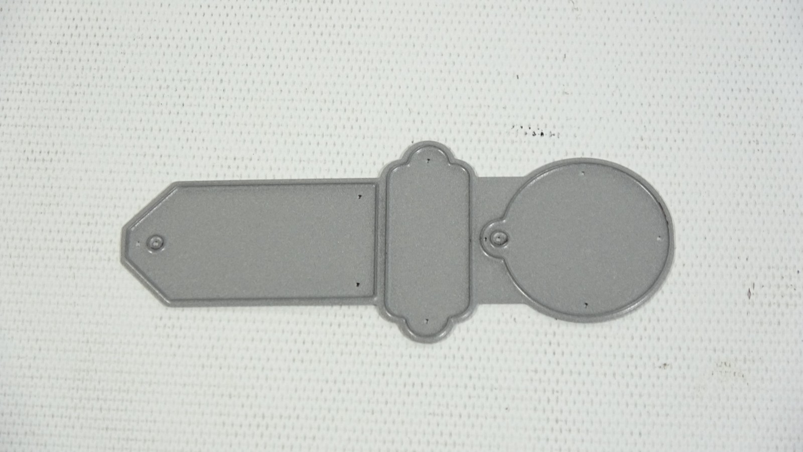 2011 Memory Box Craft Steel Die Classic Tags Label Style 98105