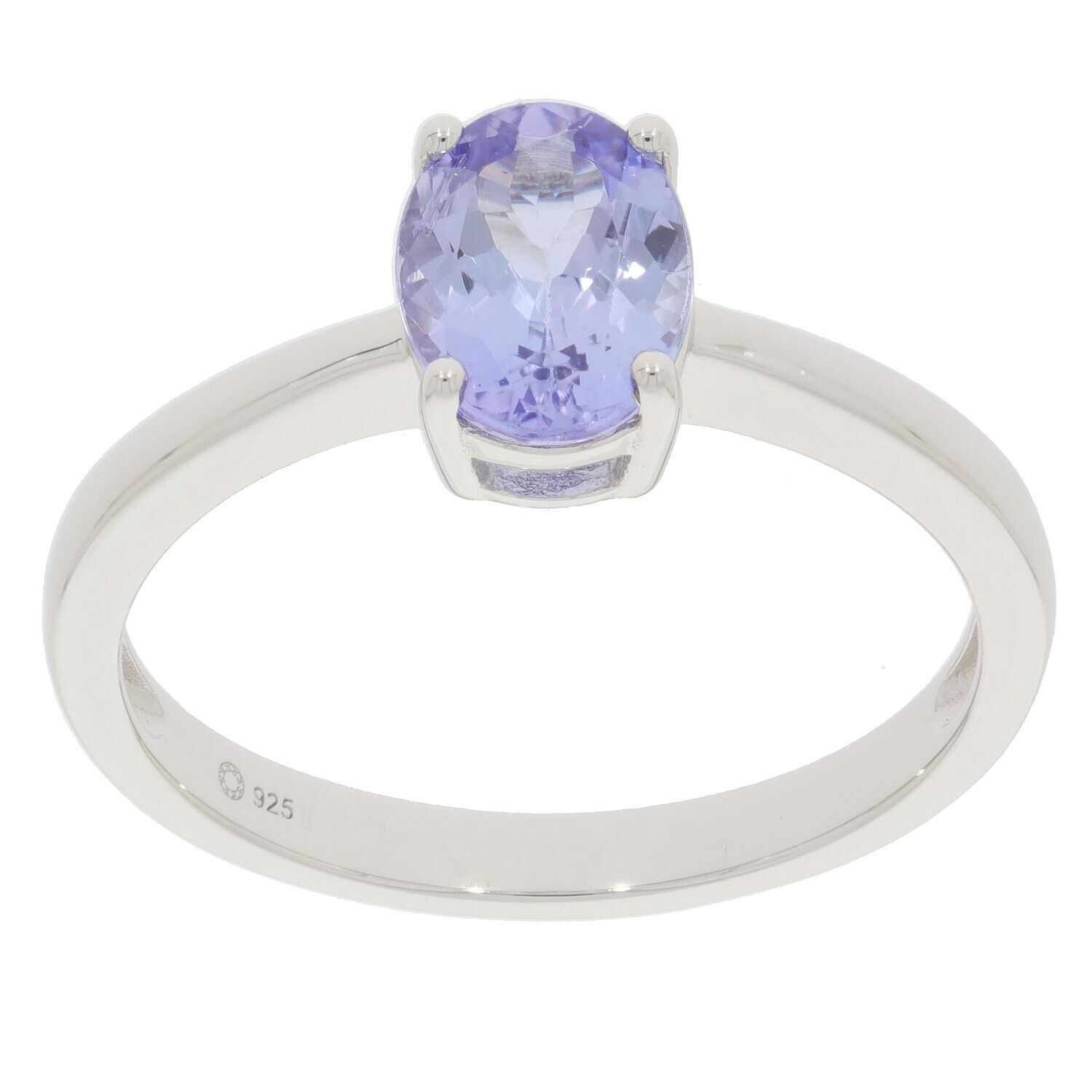 Sterling Silver Semi Mount Ring Setting Oval OV 8X6mm
