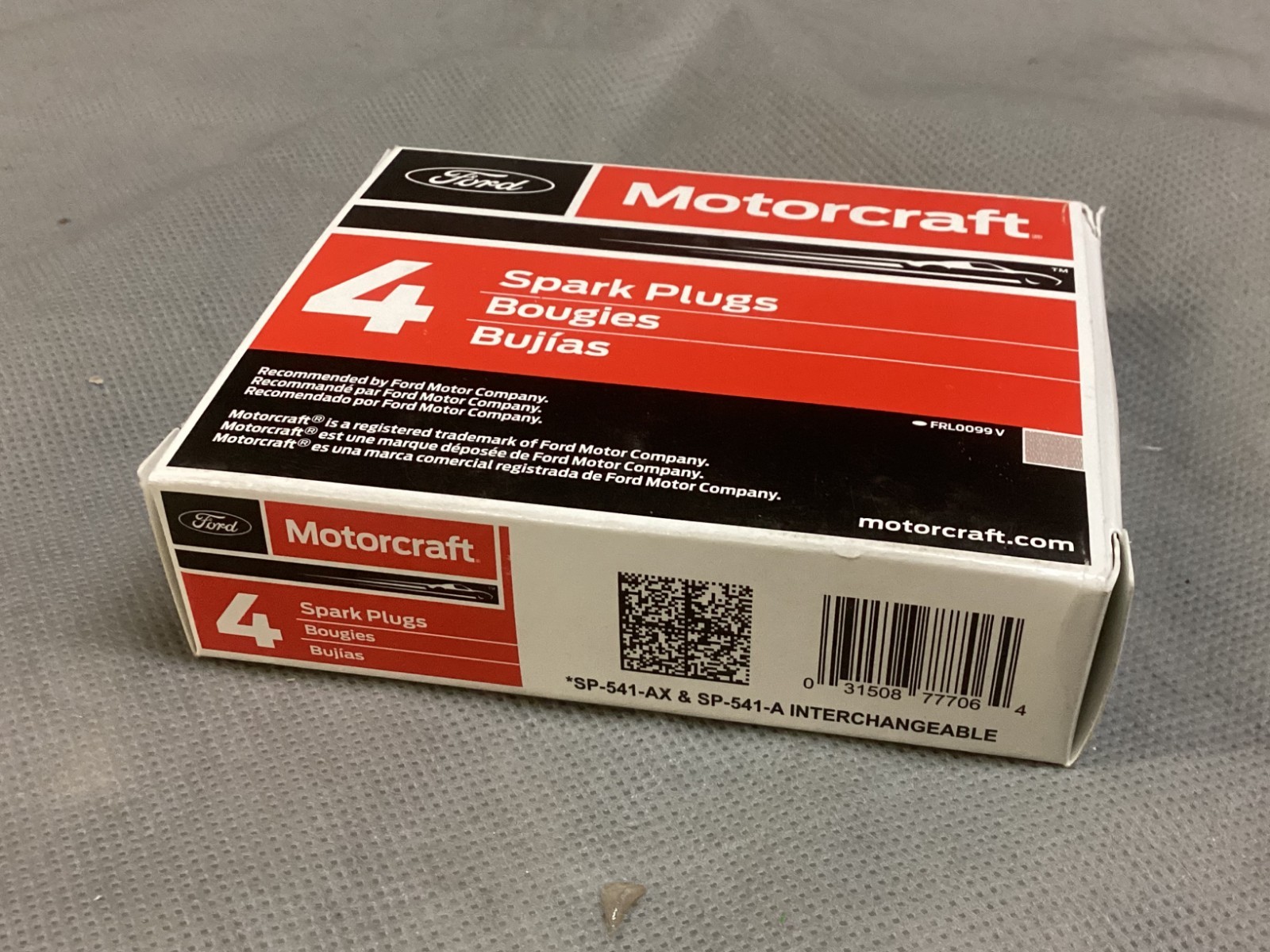 NEW OEM Genuine 4 PACK of SP-541-AX AGSF-32Y-RAX Double Platinum Spark Plugs