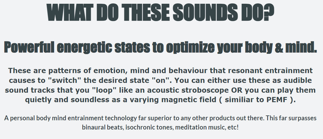 Frequencies complimentary for Spooky2 Electrotherapy Rife Frequency generator