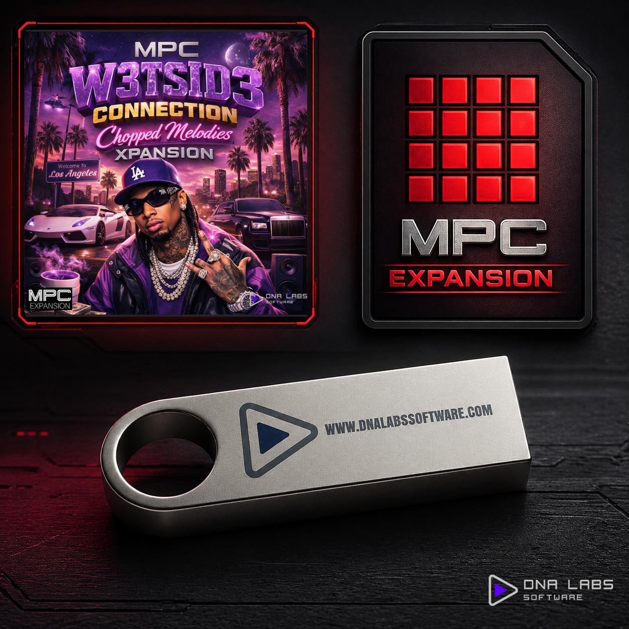 MPC W3TSID3 CONNECTION – Melodies Expansion Standalone & Software Physical USB