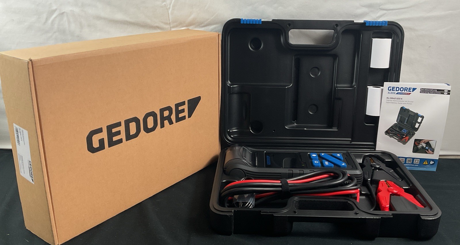 Gedore Digital Battery Tester Kit KL-0840-100 K | NEW UNUSED