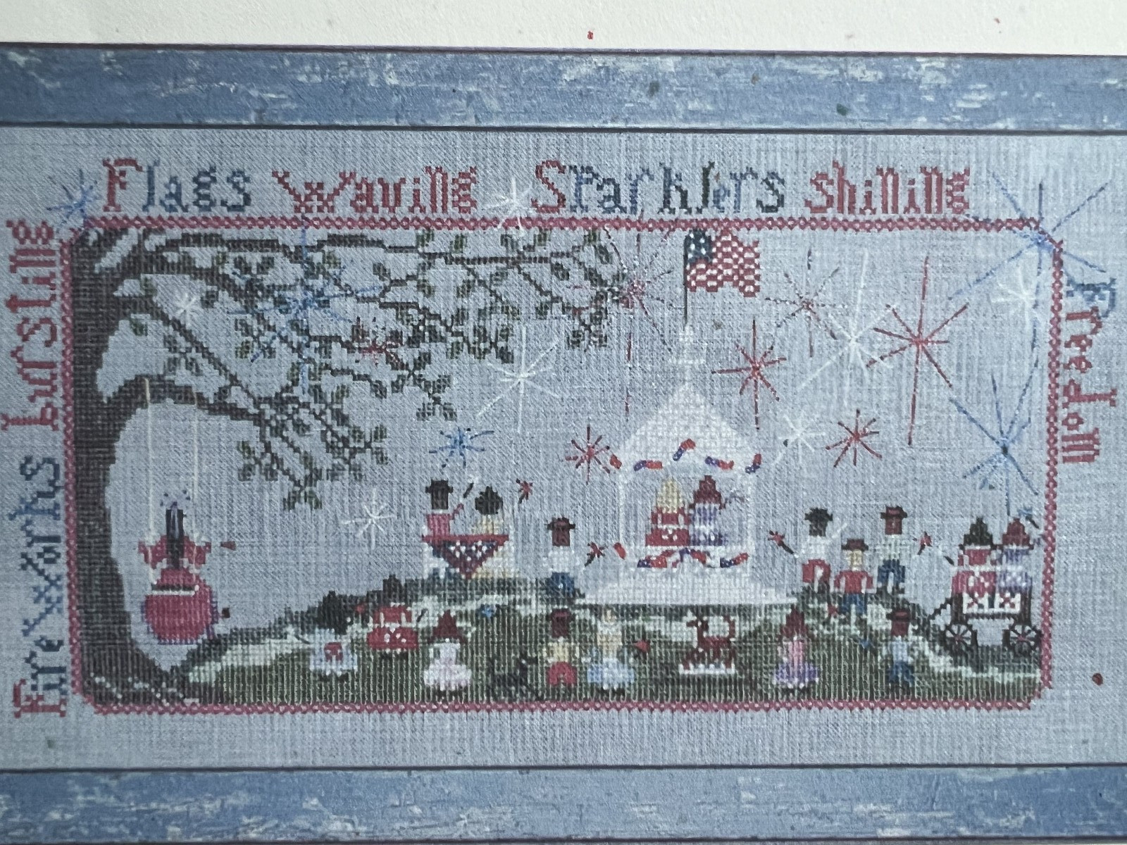 Praiseworthy Stitches- Freedom Park chart