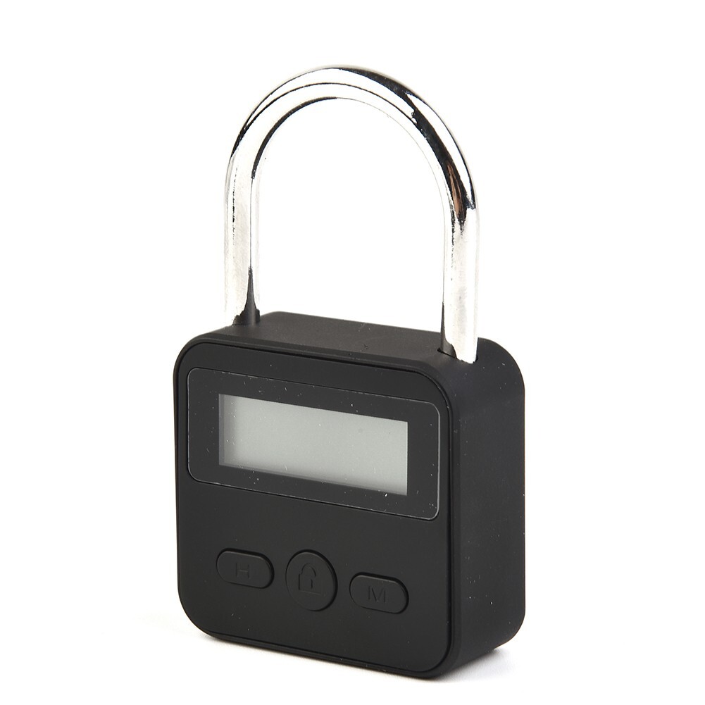 Timing Padlock Metal Timer Lock 99 Hours for Max Home Security for multi