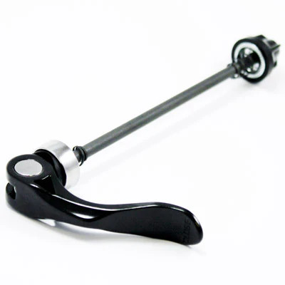NEW Ultracycle Black Alloy Front Wheel Quick Release QR Axle Skewer Bike Bicycle