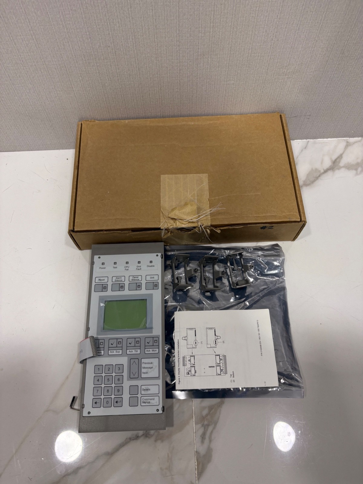 EDWARDS EST 3-LCD DISPLAY UNIT 3100586-EN REV 5