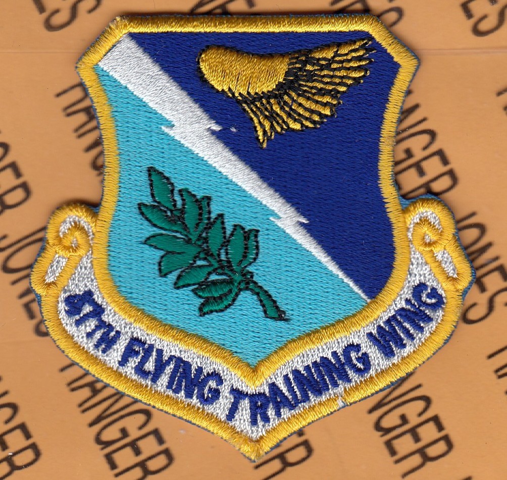 USAF Air Force 47th Flying Training Wing FTW ~3" patch c/e