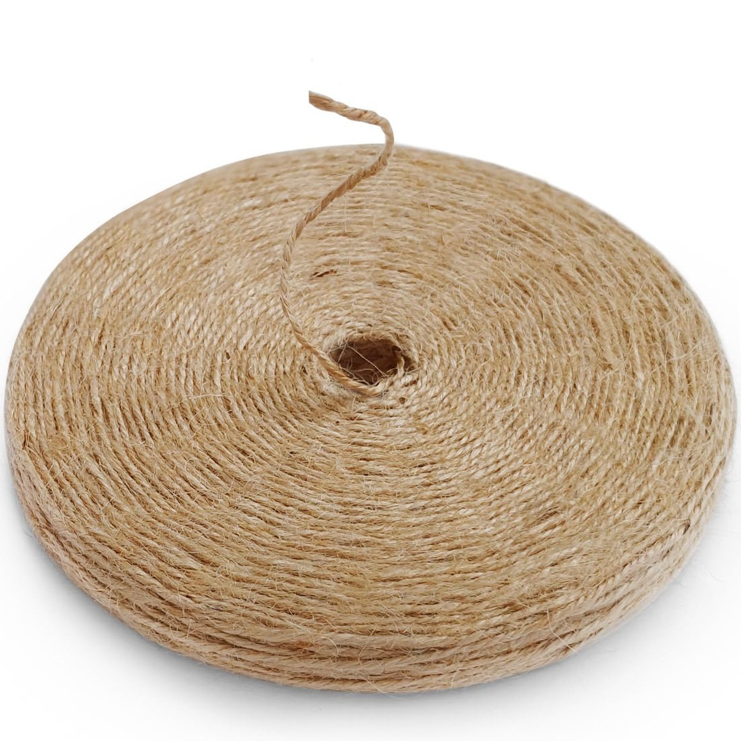 PerkHomy Garden Twine Strong Natural Jute 400 Feet Long Brown Twine for Garde...