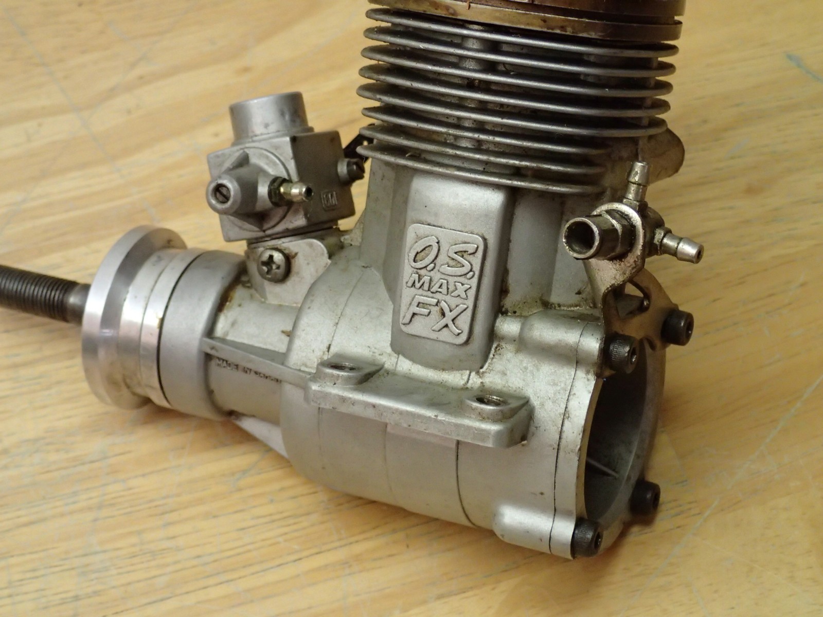 OS Max FX 160 Model RC Engine Made in Japan Rough Estate Item Project