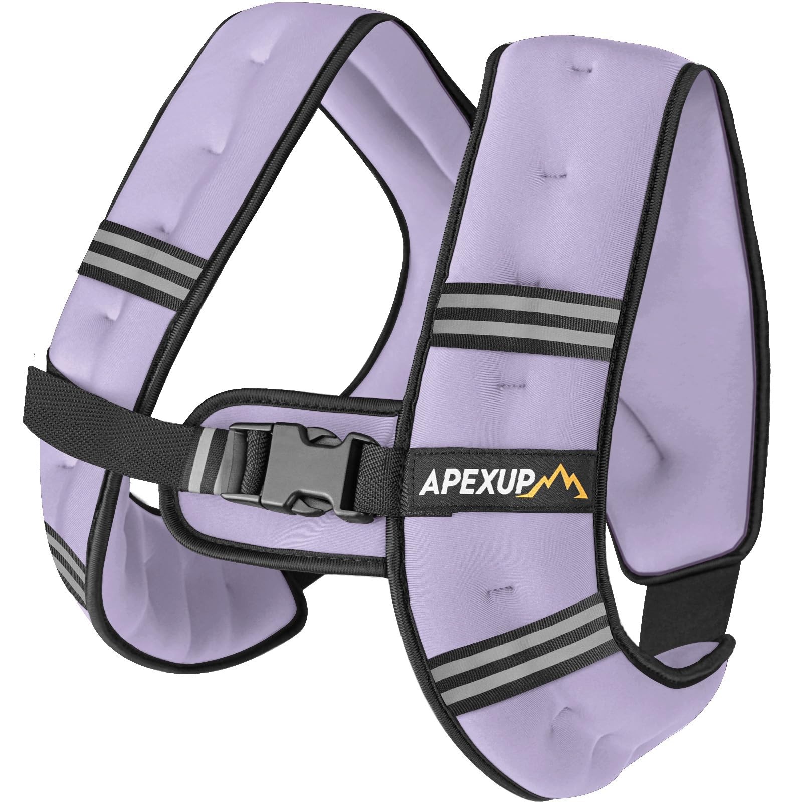 APEXUP 5lbs Weighted Vest Men Women, Weight for 5lbs, Pastel Purple