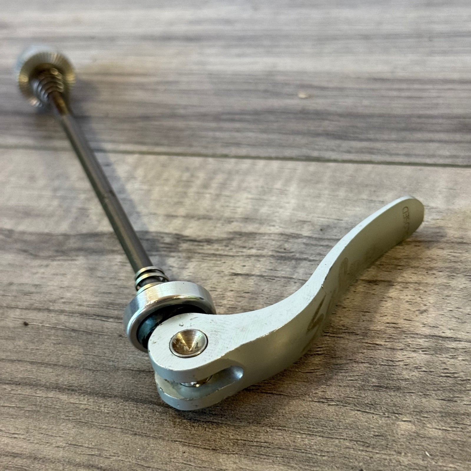 Salsa Steel Axle  FRONT ONLY Wheel Skewer 100 9mm Flip Off Silver