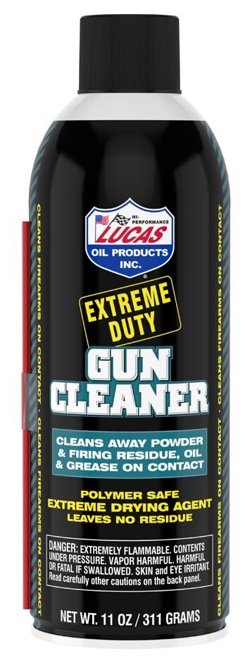 Lucas Oil 10905 Extreme Duty Contact Gun Cleaner 11 oz. Aerosol, 1 Pack