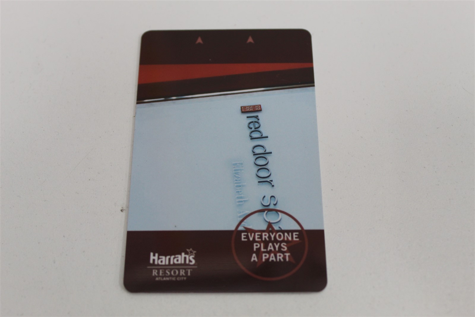 HARRAH'S RED DOOR SPA ATLANTIC CITY ROOM KEY