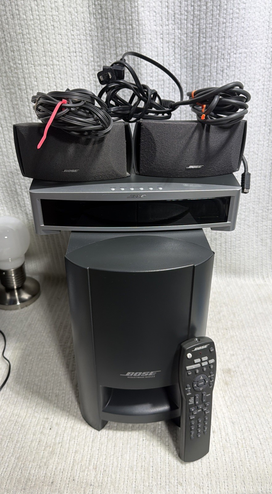BOSE AV 3-2-1 Series II  Surround Sound System Speakers 100% Complete ALL PARTS