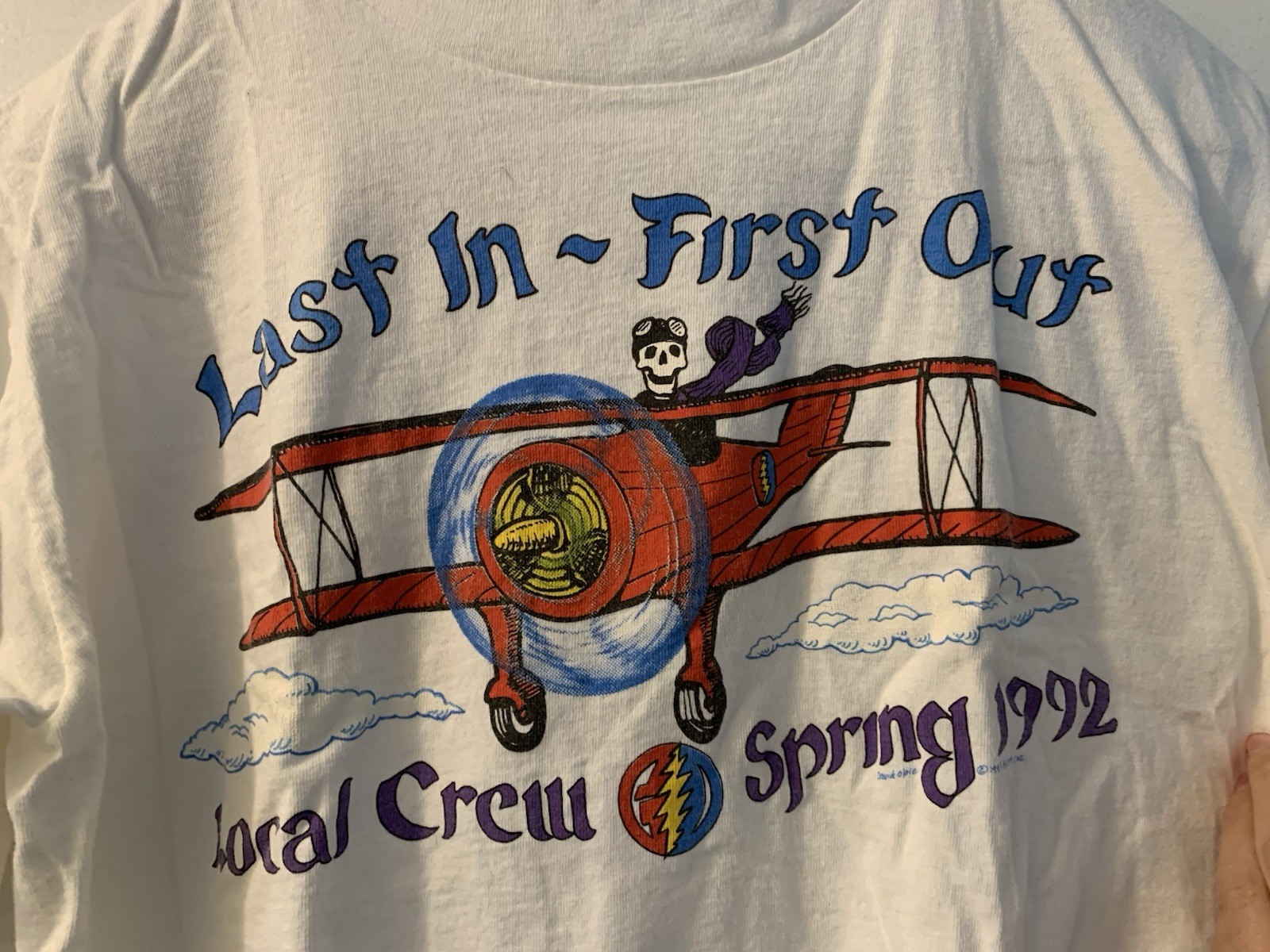 Grateful Dead Vintage Local Crew Tshirt