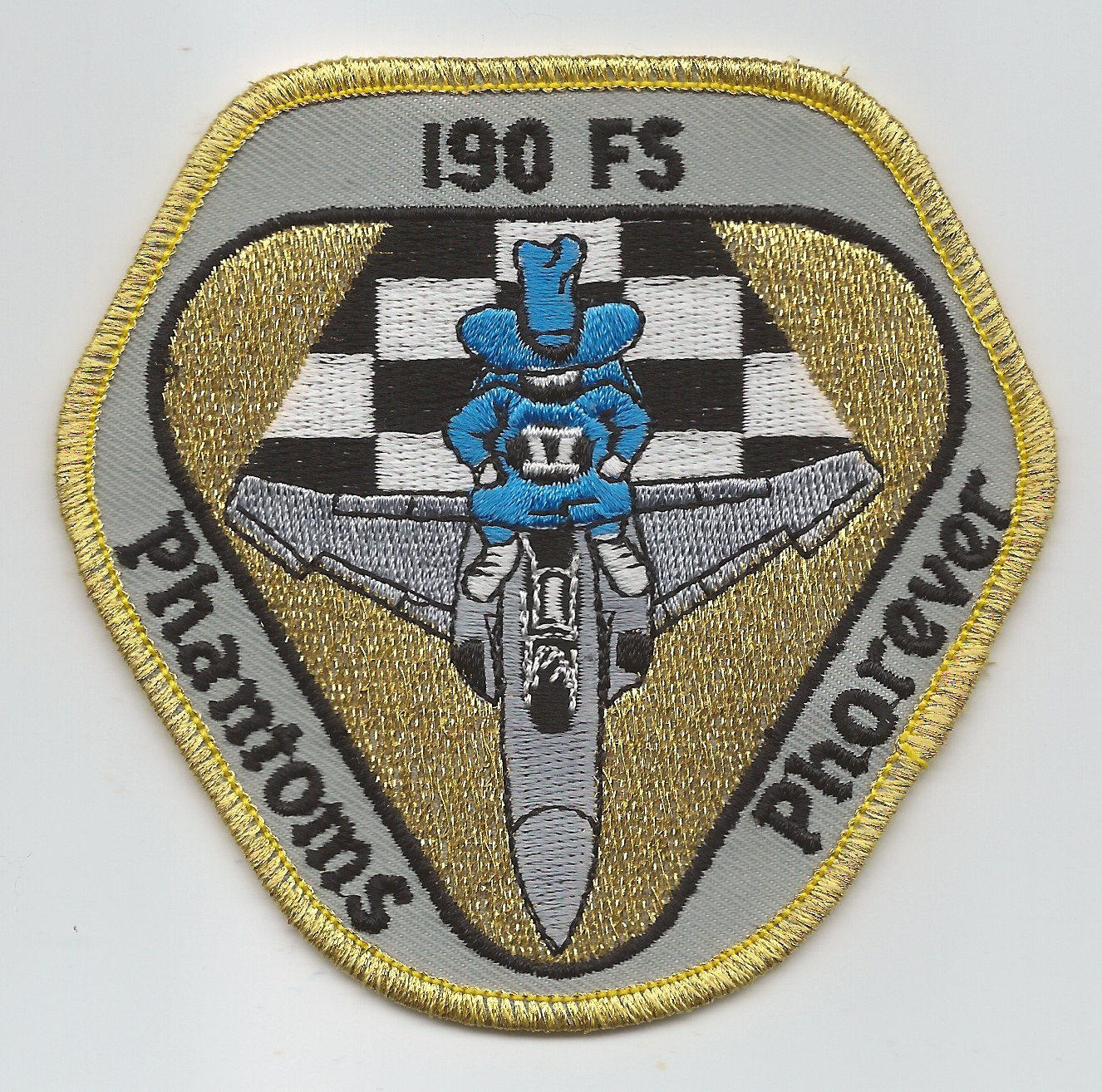 190th FIGHTER SQUADRON PHANTOMS PHOREVER patch