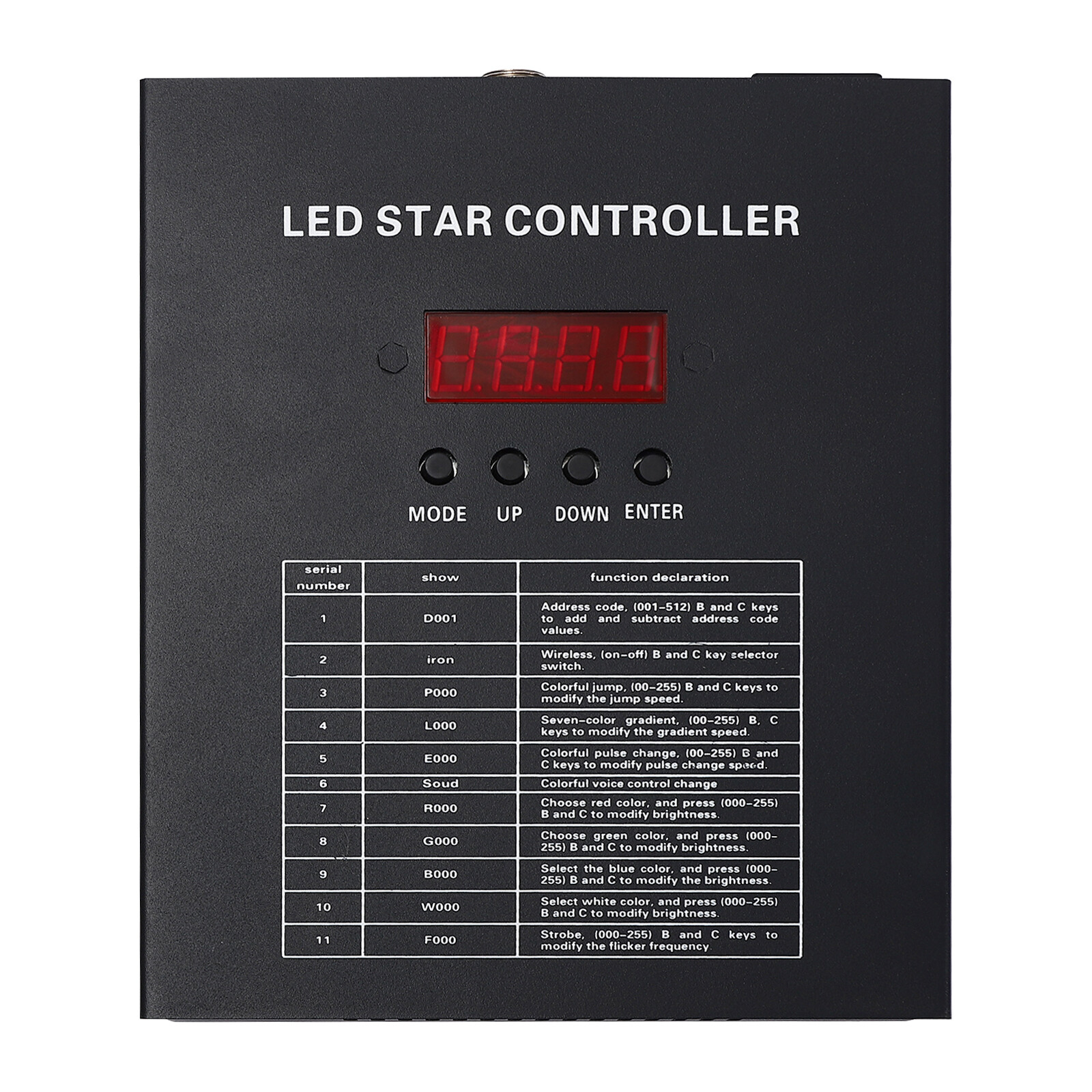 LED Stage Star Sky Background Stage Backdrop Curtain Wall Mounted w/ Controller