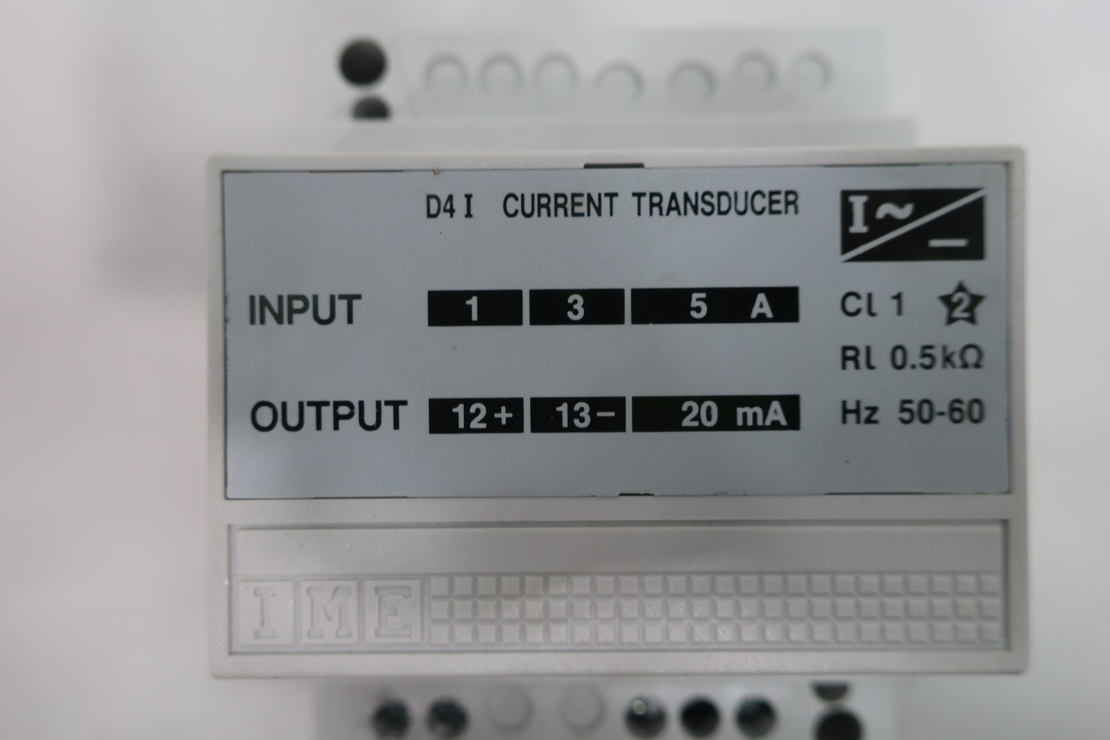 Ime D4 I Current Transducer 0.5ohm 5a 20ma