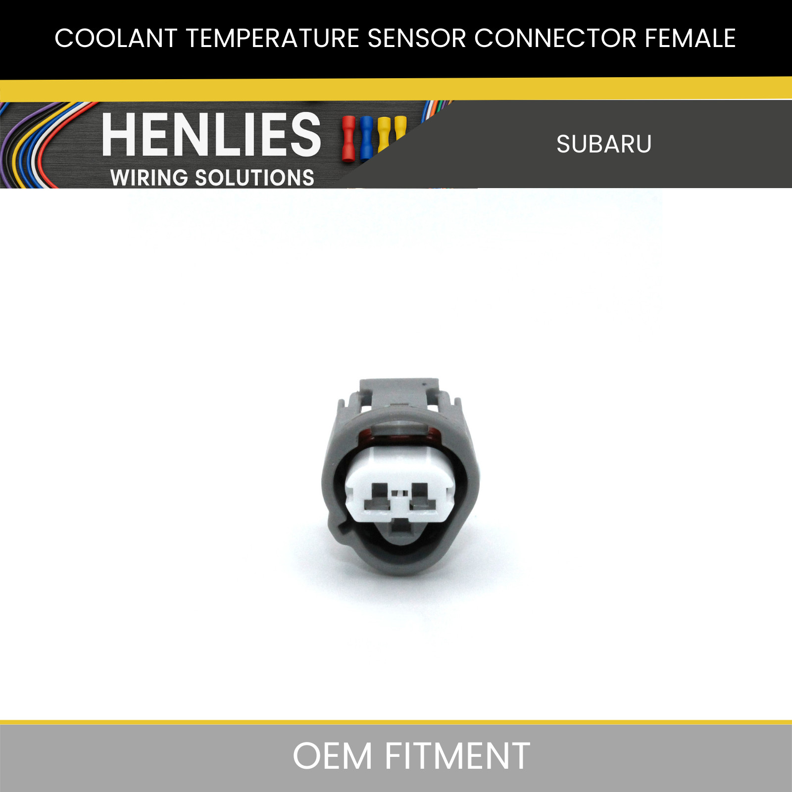 Subaru - Coolant Temperature Sensor Connector Female