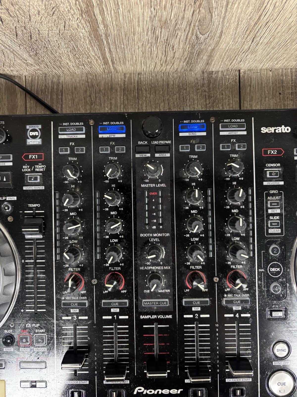 Pioneer DDJ-SX2 Performance DJ Controller With AC Power Adapter Tested.