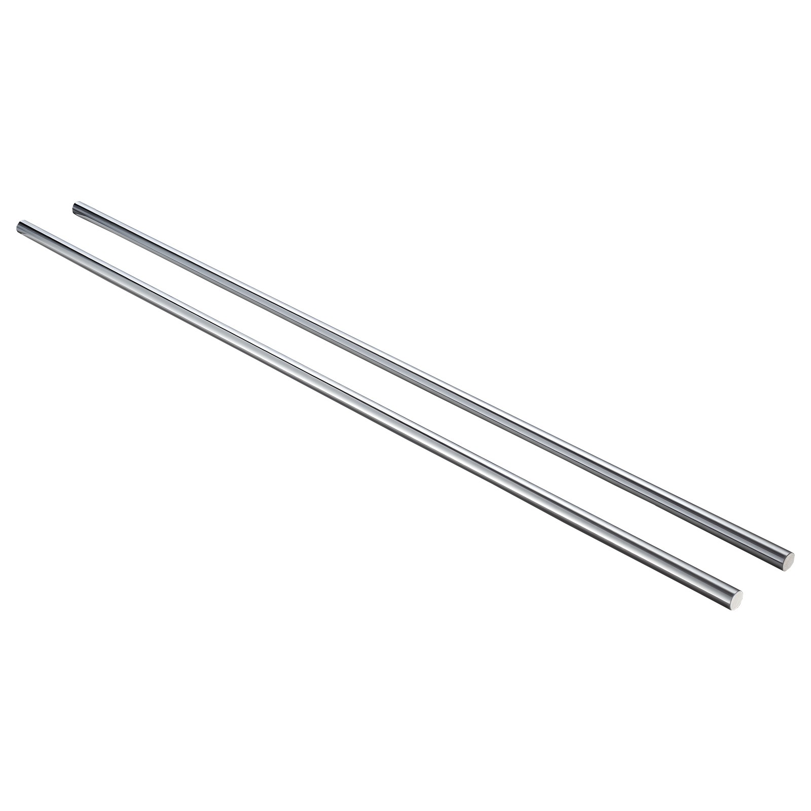 Uimoso 2PCS Linear Motion Rod 20 mmx1200mm Carbon Steel Shaft for Precision Use