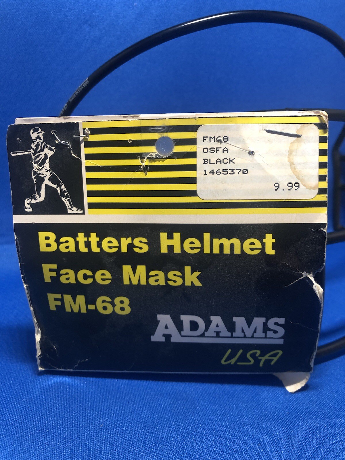 New Adams Softball Batters Helmet Face Mask SB68-G with hardware NEW