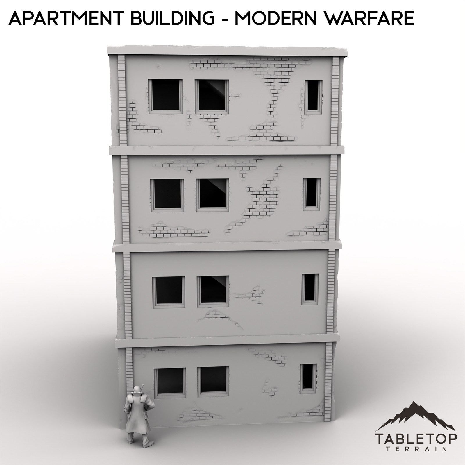 Apartment Building - Modern Warfare - MCP Tabletop Terrain