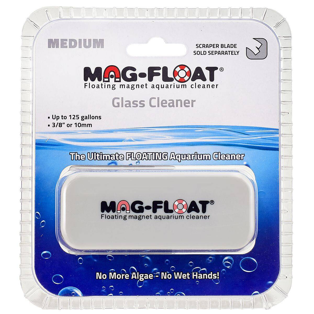 Mag-Float 125 Medium Floating Magnetic Glass Aquarium Cleaner