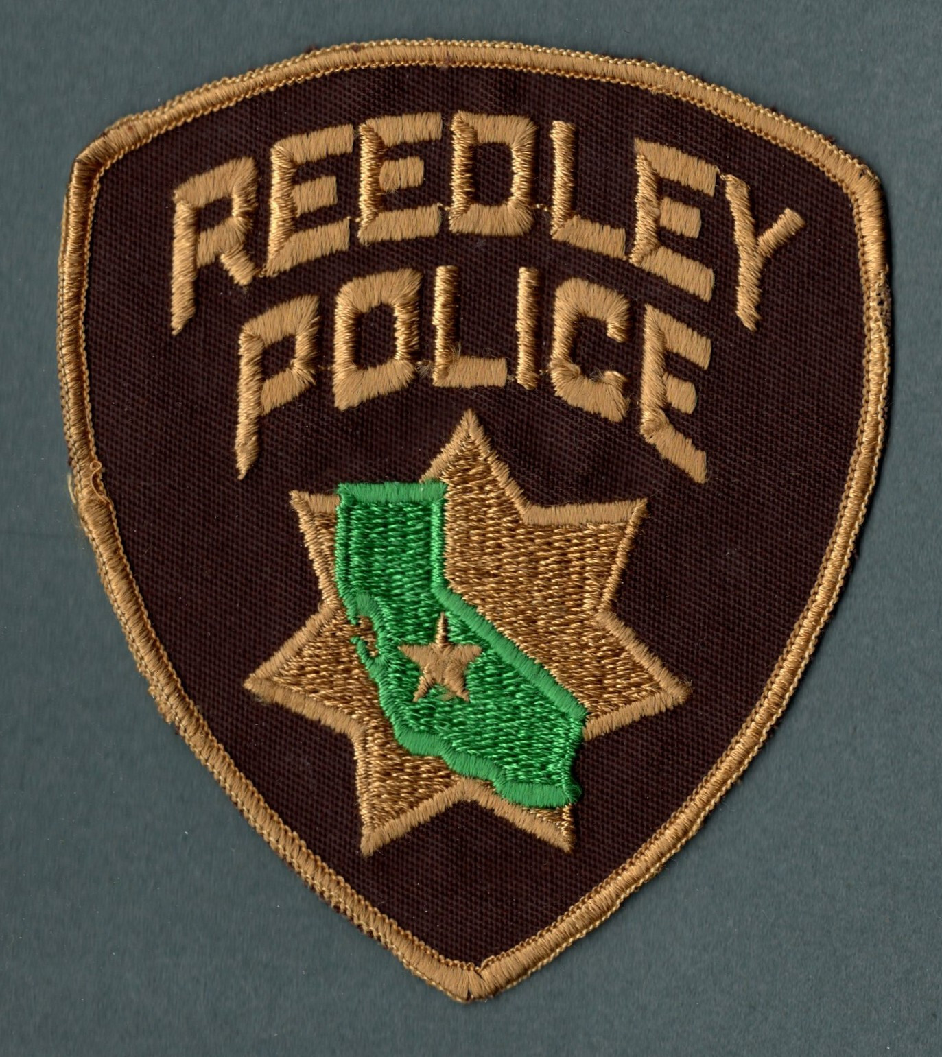 Reedley California Police Patch