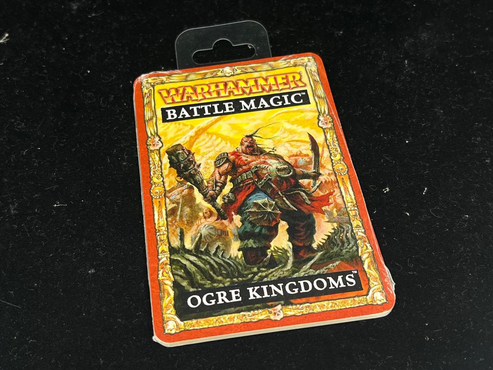 Warhammer Ogre Kingdoms- Set of Battle Magic Cards. 8th Edition. OOP
