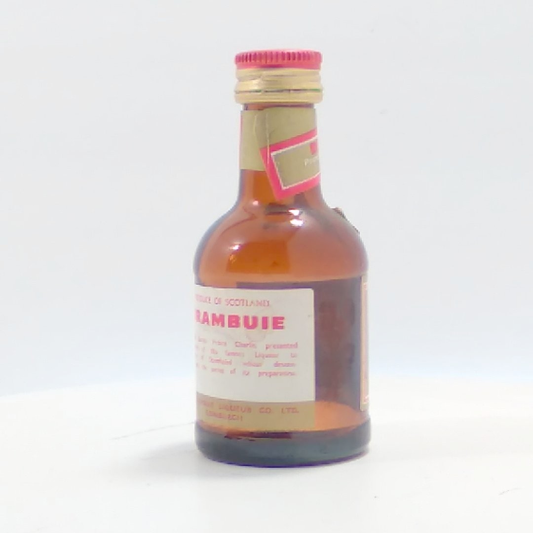 Drambuie Liqueur Scotland Miniature Empty Bottle