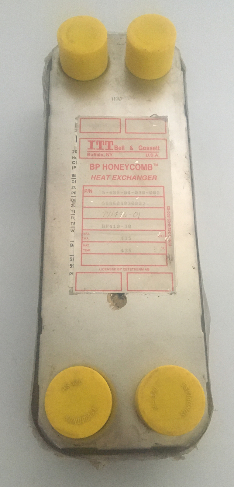 BELL & GOSSETT BP410-30-Heat Exchanger 568604030002