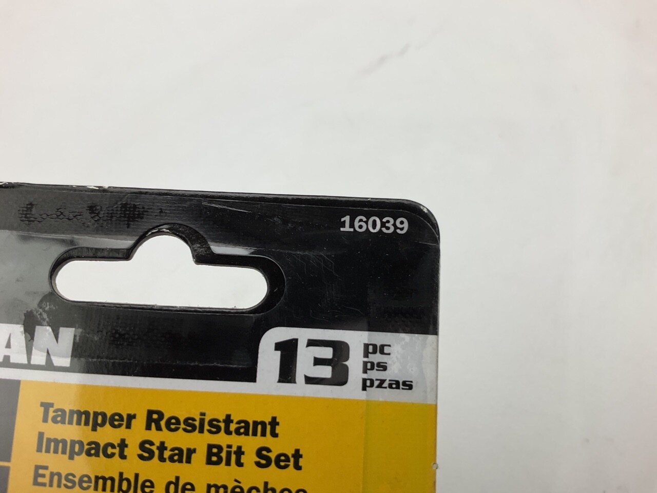 Titan 16039 SAE Torx Tamper-Resistant Insert Bit Set (13 Pieces)