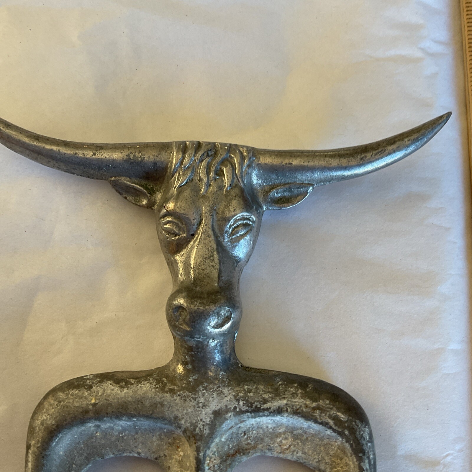 Texas Longhorn Steak Carving Fork