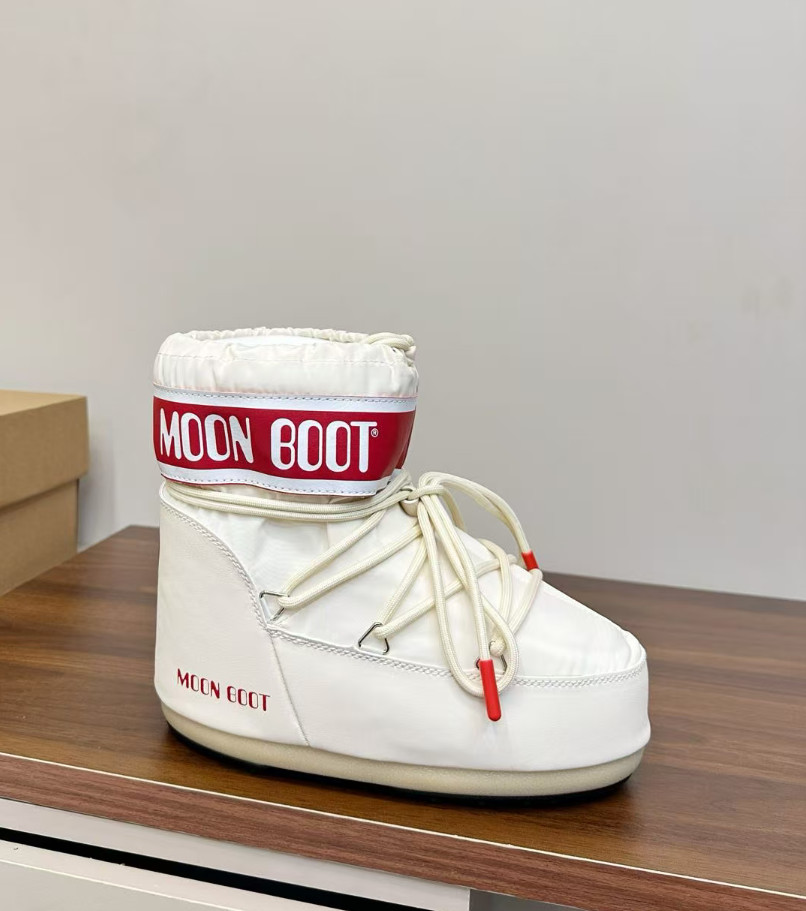 Moon Boot Women's Comfortable One Foot Short Snow Boots Warm winter Luxury