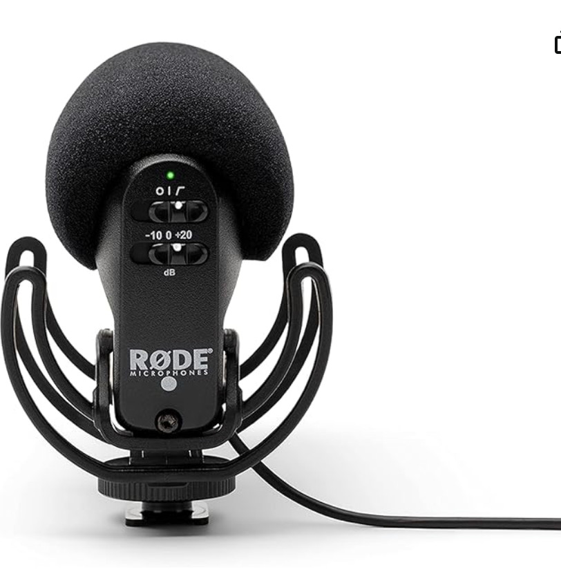 RODE VideoMic Pro R Camera-Mount Shotgun Microphone Black