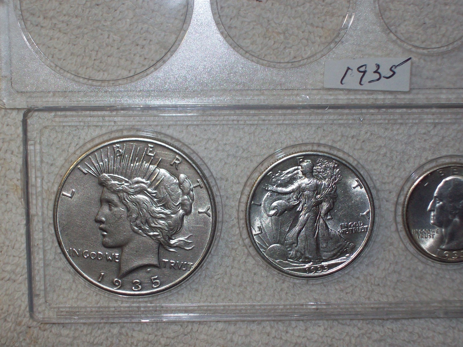 1935 MINT SET UNCIRCULATED 6 COIN PHILADELPHIA MINT