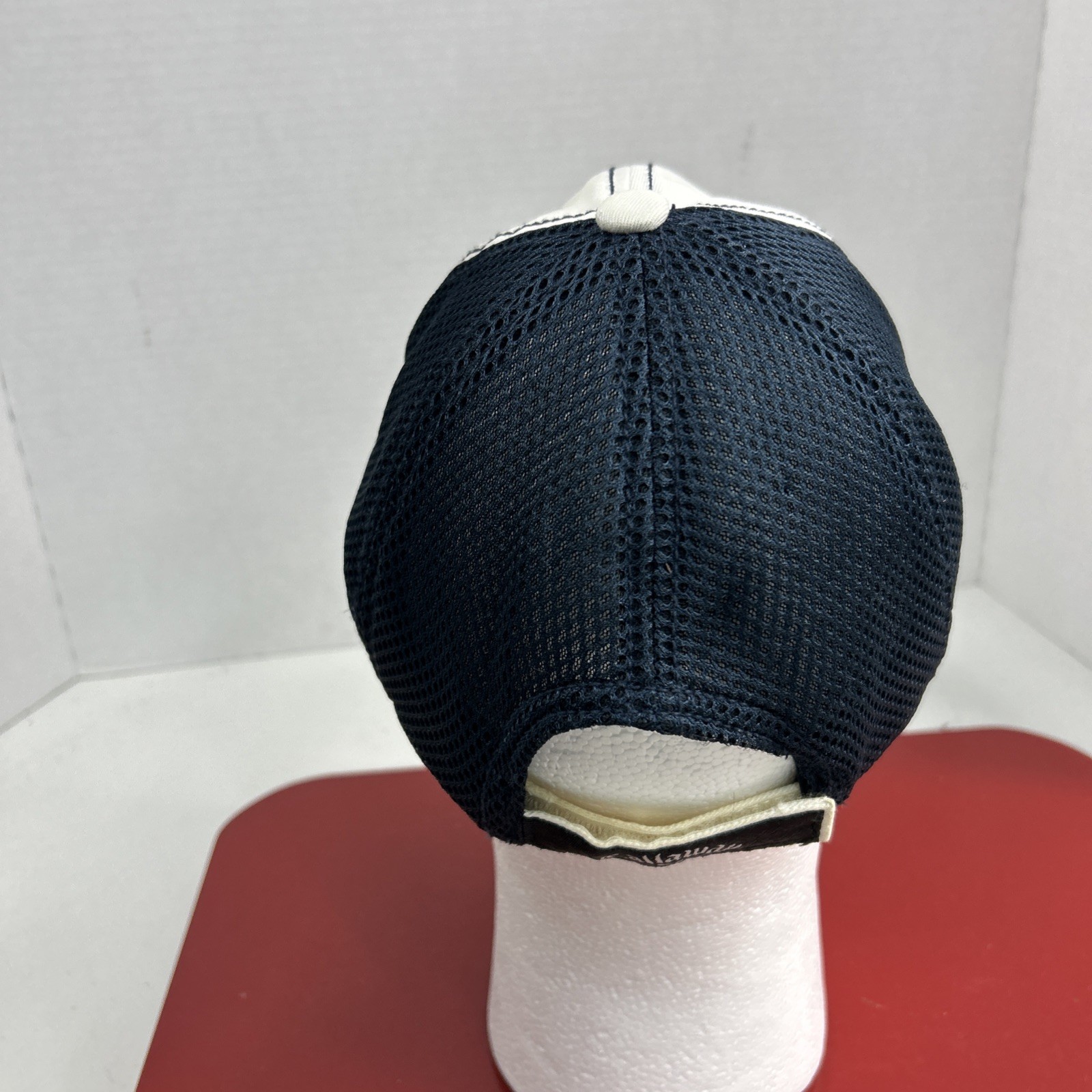 CALLAWAY 1982 Golf Black & White Strapback Adj Mesh Back Trucker Hat Cap