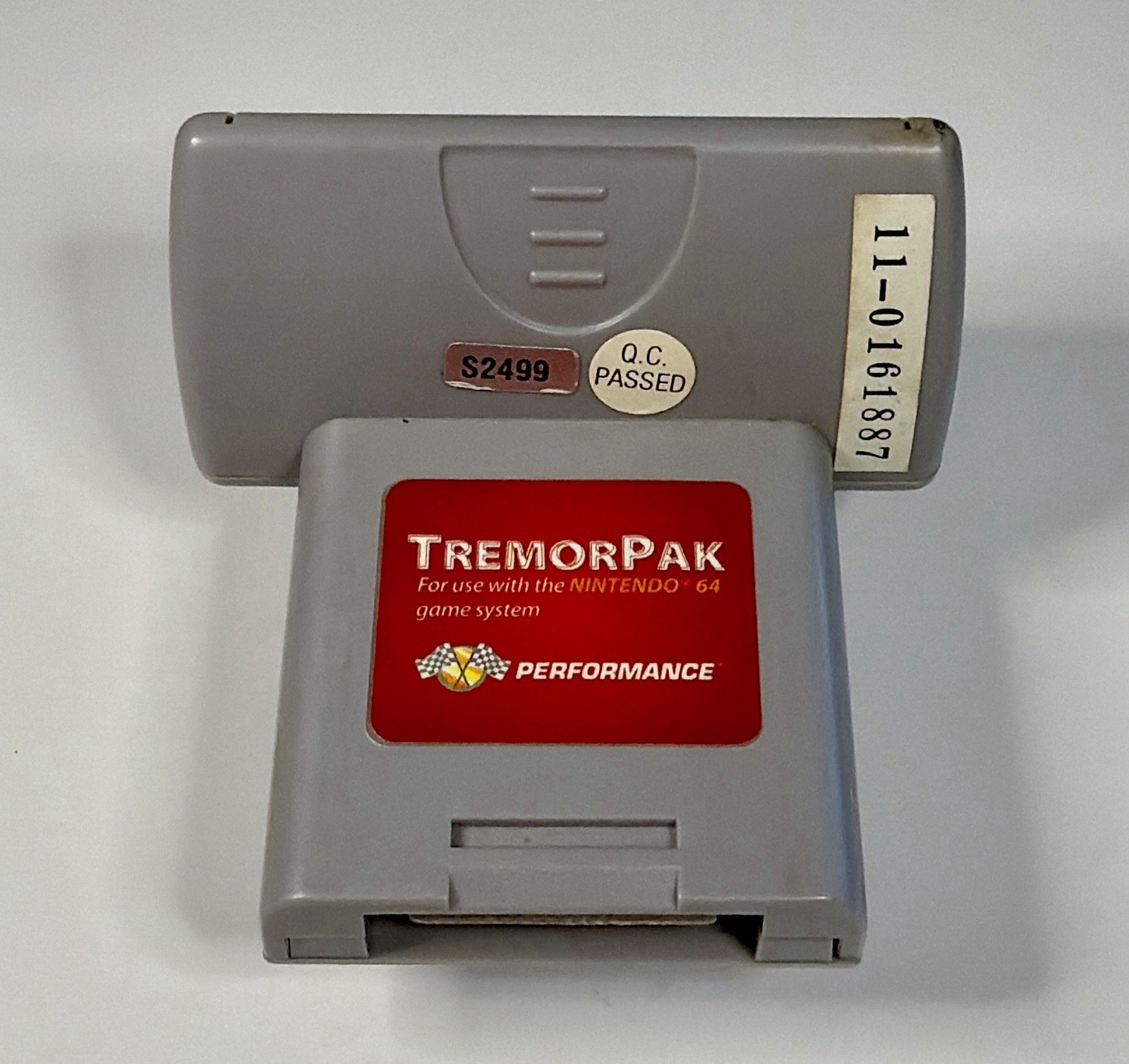 Nintendo 64 N64 Tremor Pak TremorPak Performance Rumble Accessory TESTED P-383