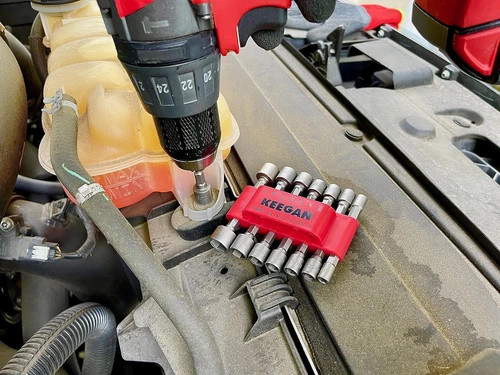 Power Nut Driver Bit Set 14-Piece Quick Change MM & SAE Impact 1/4" Hex Shank