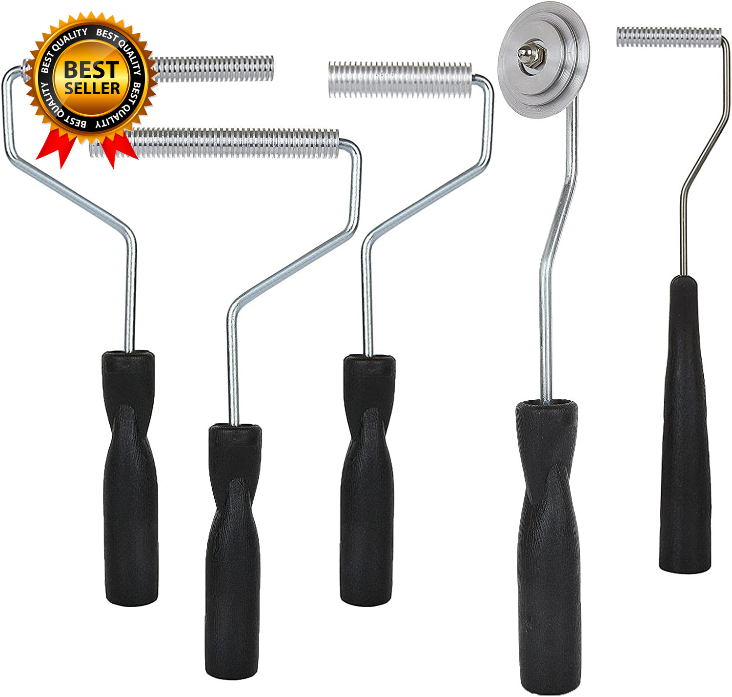 Fiberglass Roller Tools Kit Set of 5 Bubble Paddle Tool Fiberglass Resin