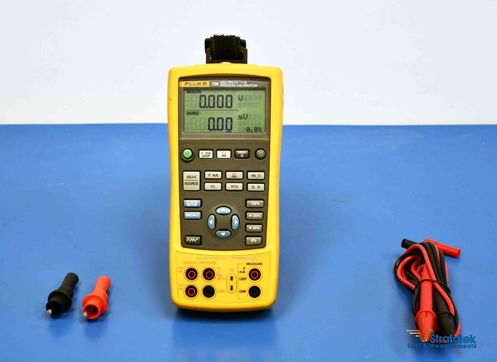 Fluke 725 Multifunction Process Calibrator - NIST Calibrated with Data