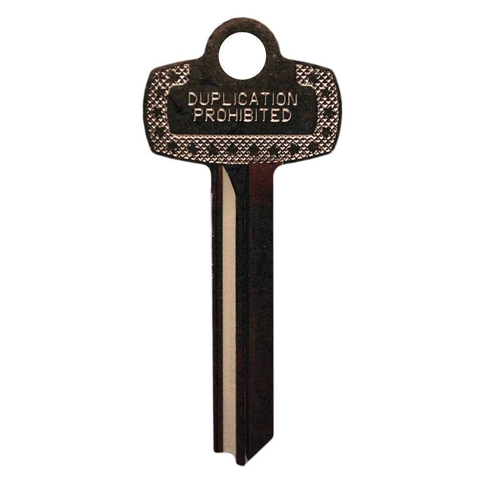 SCHLAGE 35-310CB-50 Key Blank, Type C,Metal,PK50 5YFG1