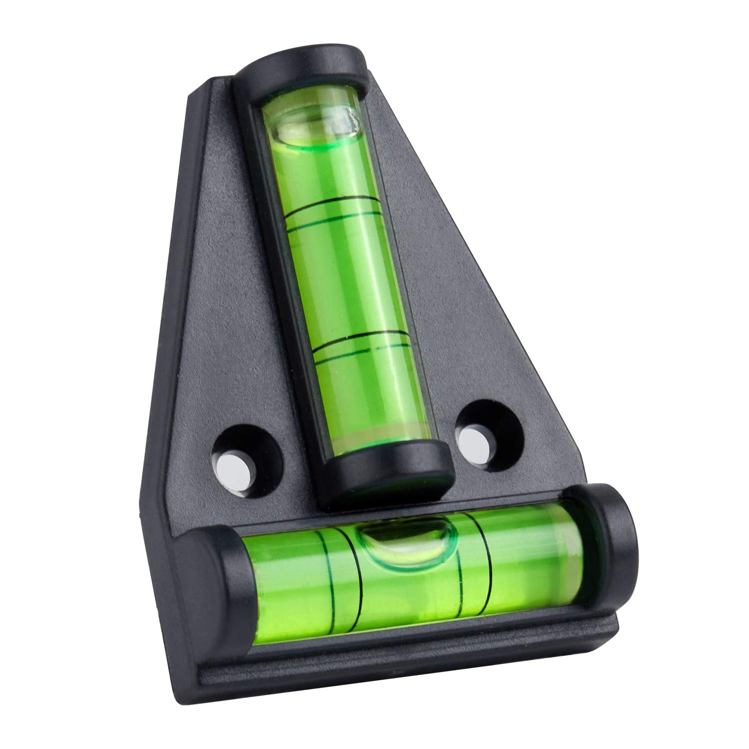 Firecore 4PCS RV T Level Bubble Levels Cross Check Two ways Black