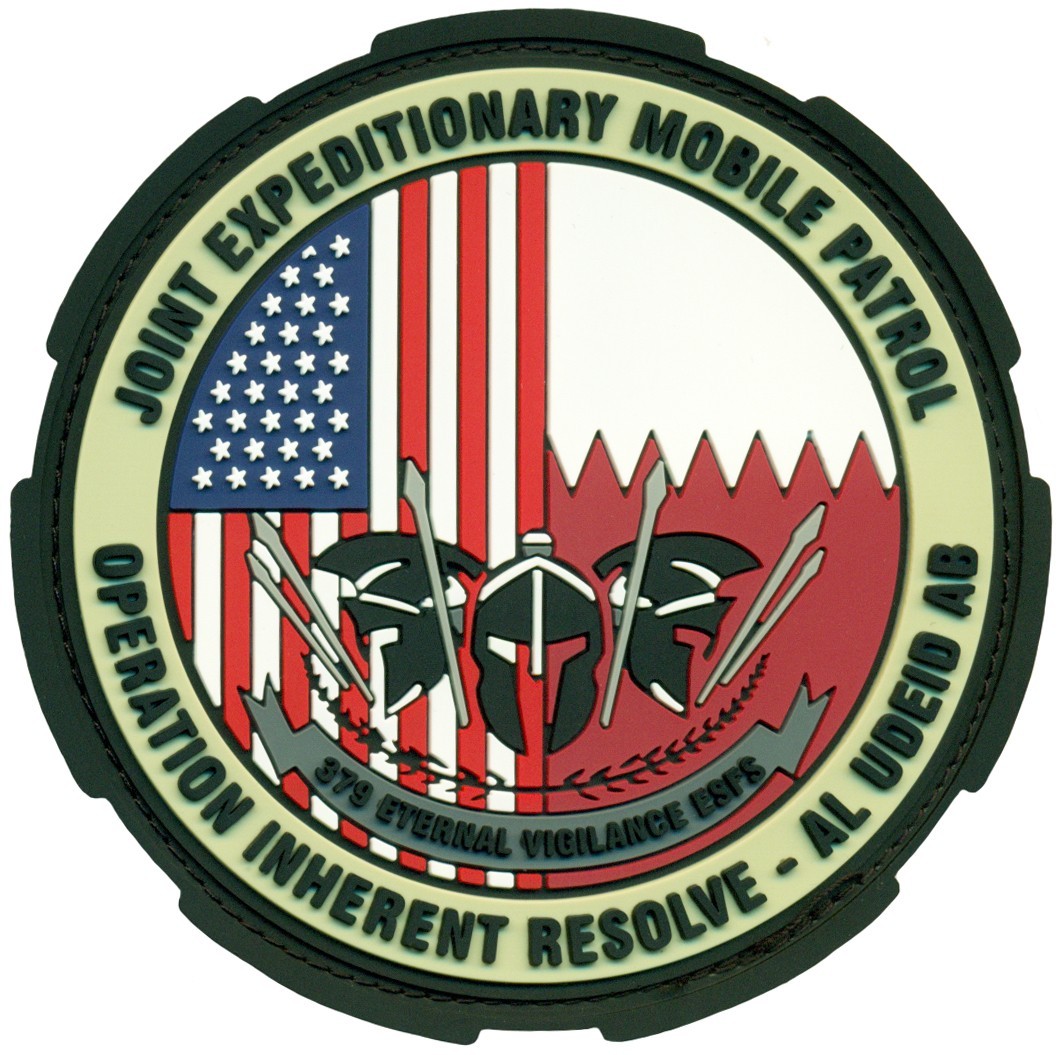 USAF 378th EXPEDITIONARY SECURITY FORCES SQUADRON OP. INHERENT RESOLVE PATCH