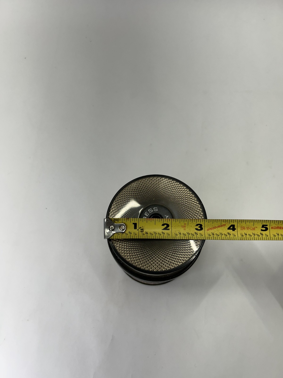 Vintage 1970s MCM Pencil Sharpener Woodgrain - untested