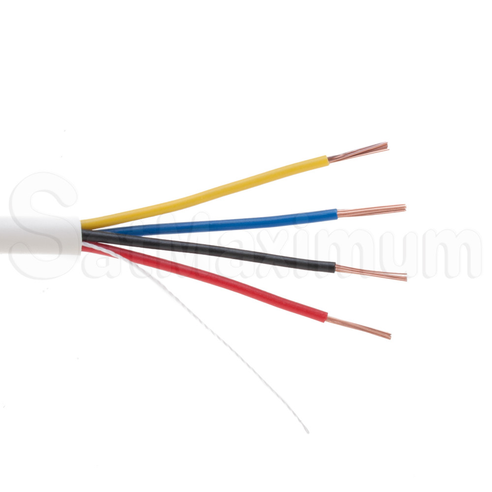 Burglar Security ALARM Cable 500ft 1000ft UTP 18/2 18/4 22/2 22/4 Stranded Solid
