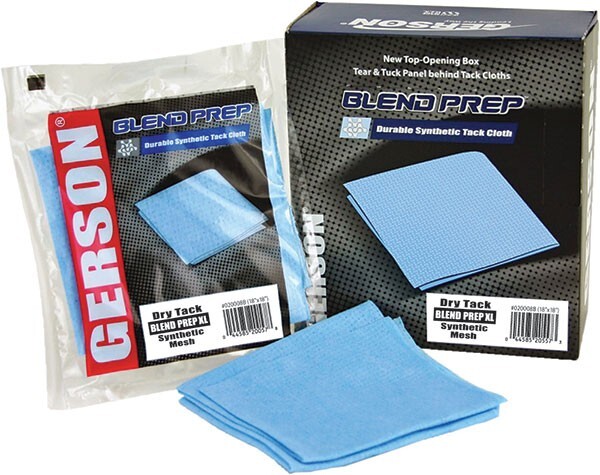 Tack Cloth 20008C Blue Blend Prep 9″ x 18″ - 12/BoxGerson