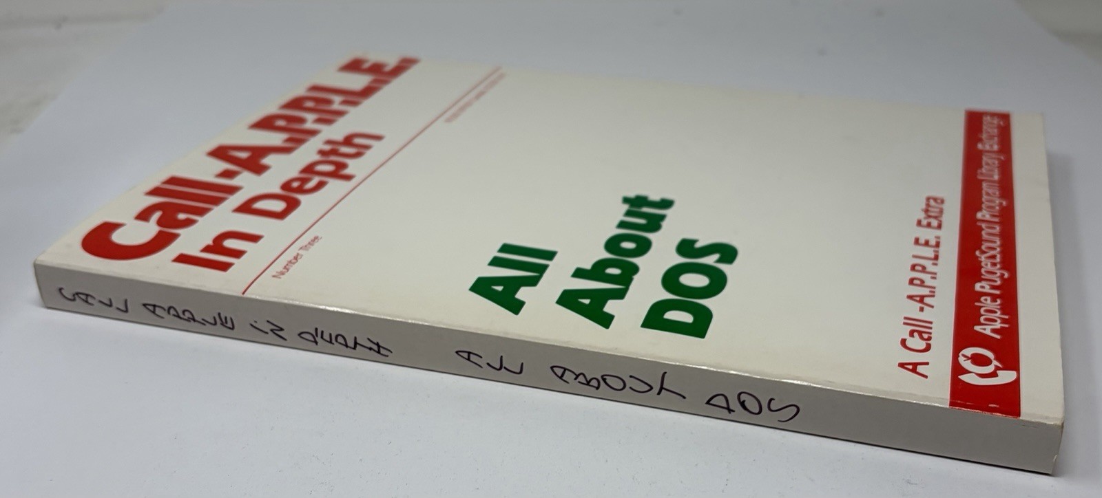 Call-A.P.P.L.E. Book No. Three All About DOS Computer User Group Circa 1978