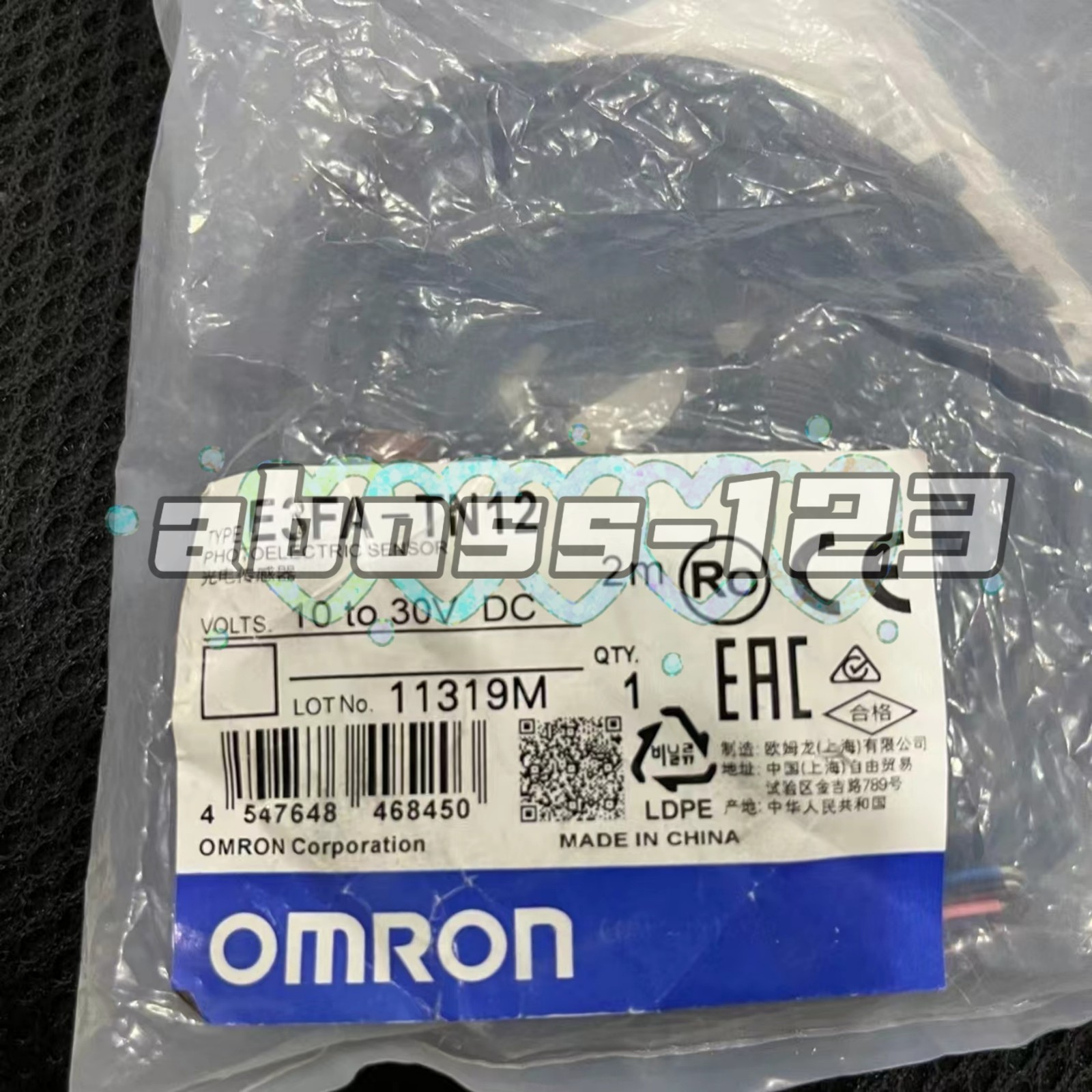 Omron E3FA-TN12 Photoelectric Sensor#1pcs New In Box